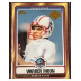 2006 Warren Moon HOF Topps Football Trading Card