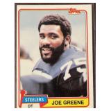 1981 Joe Green Topps Football Trading Card #495