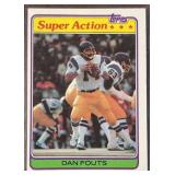 1981 Dan Fouts SUPER ACTION Topps Football