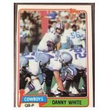 1981 Danny White Topps Trading Card #300