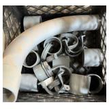 Milk Crate of 2' Plumbing Fittings