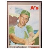 Rick Monday - Athletics 1970 #547 Topps Baseball