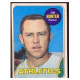 1969 Topps - #235 Jim Catfish Hunter- Oakland