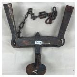 Vintage Iron Animal Trap