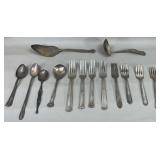 Silver Plate Flatware Assortment