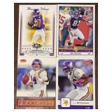 (8) Minnesota Vikings Football Trading Cards
