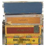 (4) Cigar Boxes; Idolita, King Edward & Perfecto