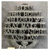 Bless This House Metal Trivet