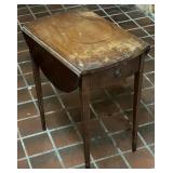 Double Drop Leaf 22' Oval  Accent Table
