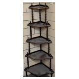 Wood Corner 16' x 54' 5-Tier Shelf