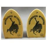 Wonderful Wyoming Iron Salt & Pepper Set