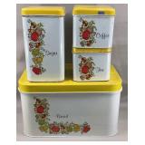 Cheinco Spice of Life Metal Canister Set