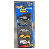 Hot Wheels World Racers 2 5-Car Gift Pack