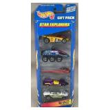 Hot Wheels Star Explorers 5-Car Gift Pack