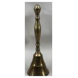 Solid Brass India 8.5' Handheld Bell