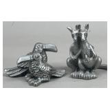 Toucan & Kangaroo Hudson Fine Pewter Figurine