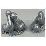 Pelican & Puffin Pairs Hudson Fine Pewter