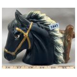 Rubens 390X Ceramic Horse Head Planter