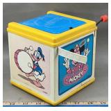 1987 Mattel Plastic Mickey Mouse Jack in the Box