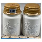 Perfect Kitchen Ceramic Salt & Pepper Set