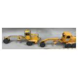 (2) Slik Toy Pressed Steel Road Graders