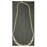 925 Braided Chain 17' Necklace
