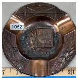 San Francisco Cable Car Copper Ashtray
