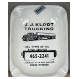 J.J.Klodt Trucking Osage, WY Ashtray