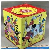 Carnival Tin Toy Mickey Mouse Jack in the Box