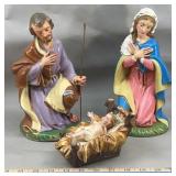 1960's Italian Holy Family 9.5' Set