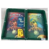 (2) Camel Lights Billiard Ashtrays
