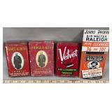 Velvet, Prince Albert Tobacco Tins & Pipe Cleaners