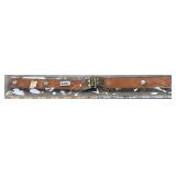 26' Leather Embellished Belt w/Buckle