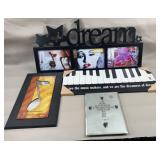 Dream, Musical Note, Piano Wall Plaques