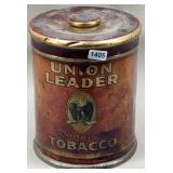 Union Leader Smoking Tobacco Tin