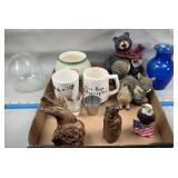 Vases, Mugs, Shot Glasses & Small Figurines