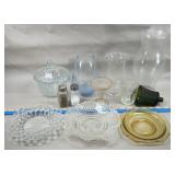 Shades, Depression Glass, Salt & Pepper,
