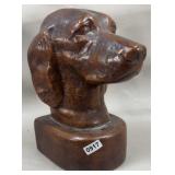 Frankoma Irish Setter Single Pottery Bookend