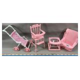 1988 Galoob LGTI Doll House Baby Furniture
