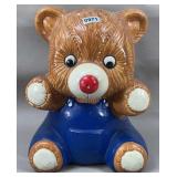 Ceramic Teddy Bear 8.5' Bank