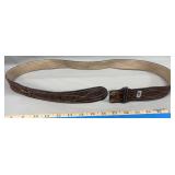 Stitched Leather 45' Belt