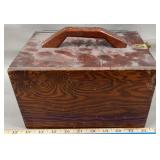 Wood Latched Box w/Handle, 7' x 9.5' x 5.75'