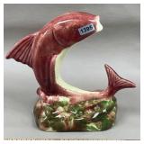 Jamieson's Capistrano Pottery Fish Flower Frog