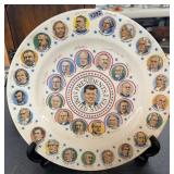 10' JFK Presidents of the US Plate