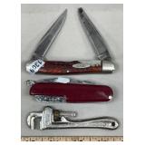 Red Multi-Tool, Case XX Pocket Knife & Pocket