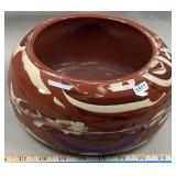 1978 Clays in Calico 9' Bowl, Montana
