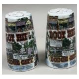 Boot Hill Dodge City Souvenir Salt & Pepper Set