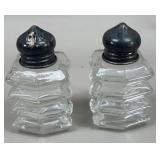FB Rogers Nesting Salt & Pepper Set w/Sterling