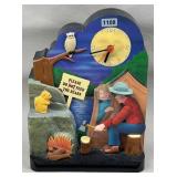 'Camping Clock' 3D Fun Damental Clock