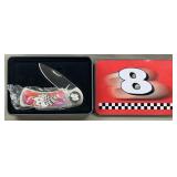 Racing No.8 Folding Lockblade Knife in Tin